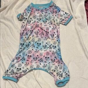 Disney Mickey & Friends Tie Dye Doggy Jersey PJs, XX-Large